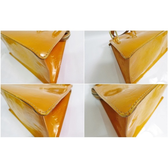 Louis Vuitton Yellow Satchel Bag - Picture 5 of 15